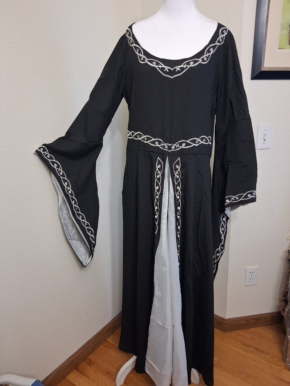 Medieval Renaissance Gown Dress Plus Size 2x Elegant Witch Celestial Costume New
